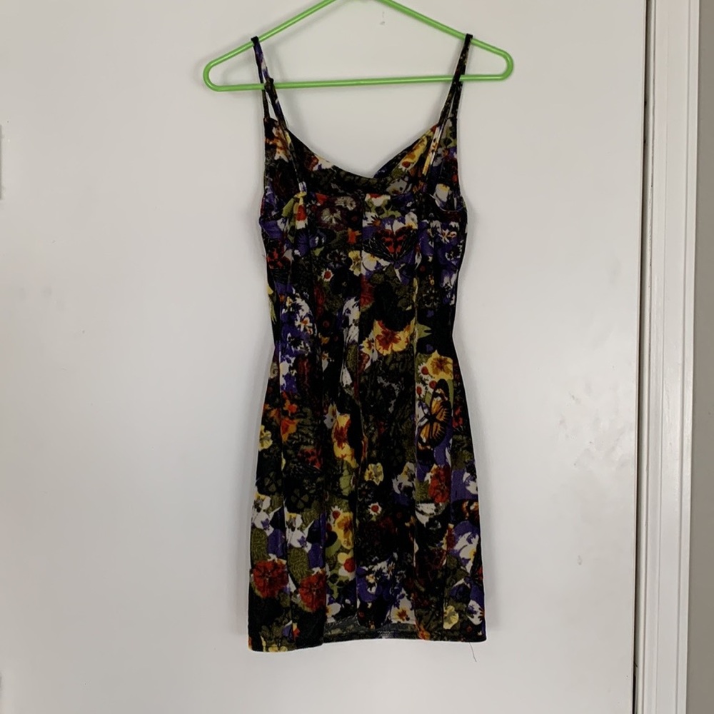 Floral Felt Cocktail Dress